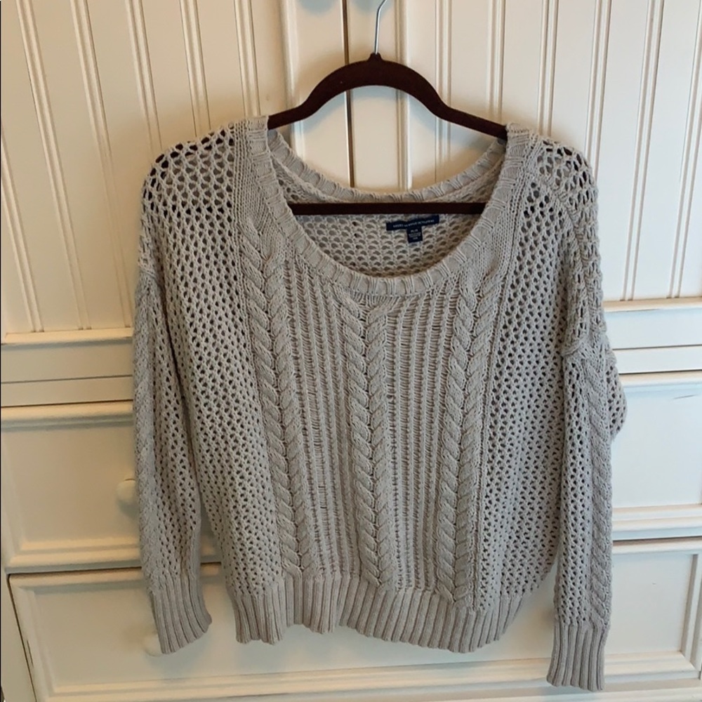 Comfy American Eagle Knit Sweater